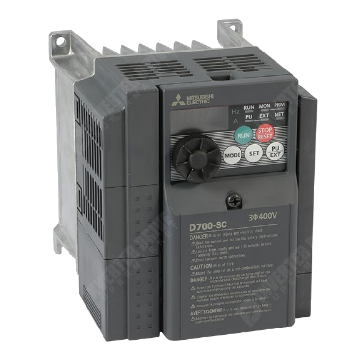 ME-FR-D740-120SC-EC  Mitsubishi Sürücü 5,5KW Üç Fazlı 380 Vac Beslemeli